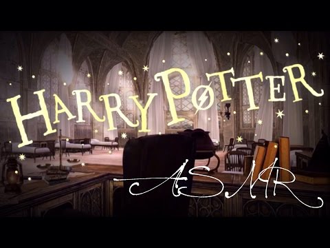 ASMR // Harry Potter Ambience - Hospital Wing (Birds Singing, Gentle Fire Crackling)