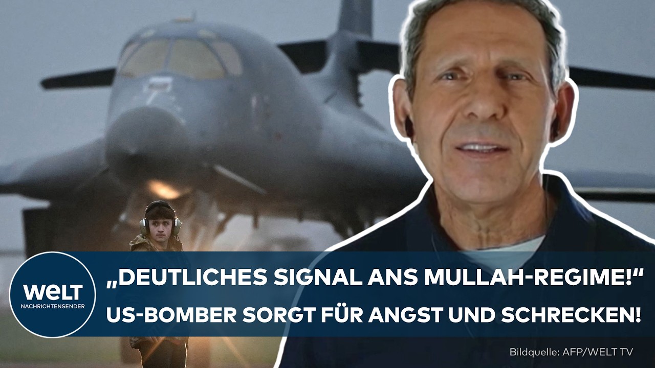 ESKALATION IM IRAN: "Außergewöhnlich!" Dieser US-Bomber lässt das Mullah-Regime zittern!