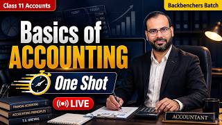 Backbenchers Series | Basics of Accounting | Class 11 Accounts | Term 1 | CBSE 2027 | Himanshu Sir