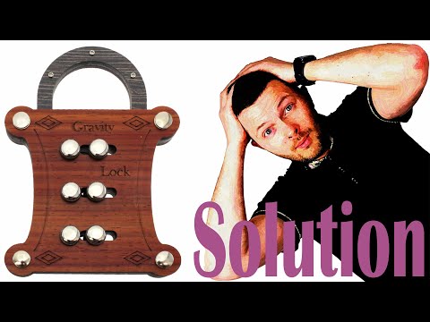 Gravity Lock from Siebenstein Spiele - Solution
