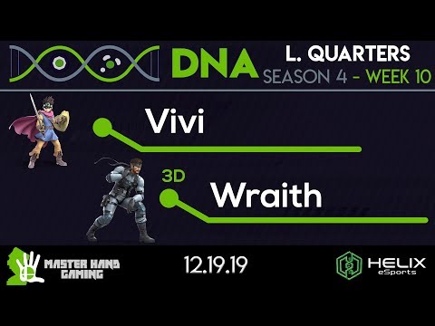 DNA S4:W10 - Vivi (Hero, Lucario) Vs. 3D | Wraith (Snake) - L Quarterfinals