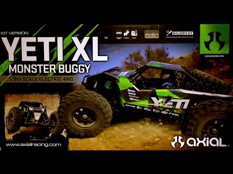 AXIAL YETI XL KIT VERSION - UNBOXING AND FIRST LOOK