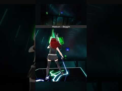 Shorts [mobile] | Beat Saber | Madcon - Beggin | Full Body Tracking (LIV)