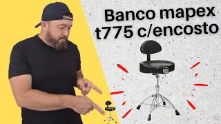 Video thumbnail for banco mapex t775 c/encosto by Jack Batera