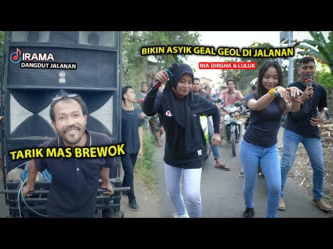 NIA DIRGHA JANJI JOGET ALA JALANAN | SERU SERUAN BERSAMA DANGDUT JALANAN IRAMA DOPANG