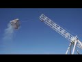 Piano on Fire Trebuchet Toss at Burning Man 2015