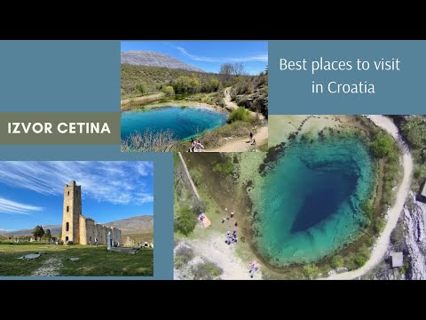 Chorwacja- Źródło Cetiny HD, Crkva sv Spasa, Izvor Cetine/ Source of the River Cetina/Croatia,vlog#3