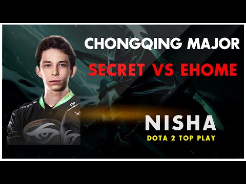 Secret.Nisha (Phantom Assasin) triple rampage on The Chongqing Major
