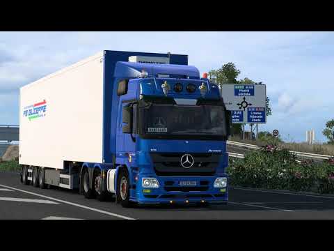 ETS2 1.40 - Euro Truck Simulator 2 - Mercedes Actros MP3 - Madrid (ES) to Almeria (ES)