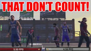 THAT DON'T COUNT!! - NBA 2K15 MyPark | NBA 2K15 My Park Gameplay PS4