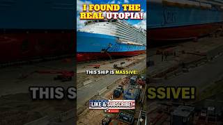 BUILDING THE WORLD'S LARGEST SHIP?! 🤯#cruiseship #cruiselife  #viralshorts