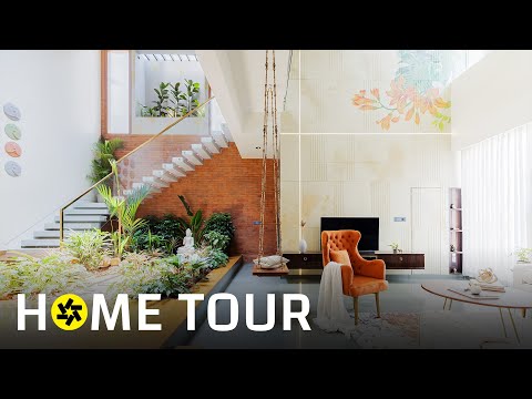 This 60X40 Bengaluru Home has a Courtyard that Keeps the Home Cool (House Tour).