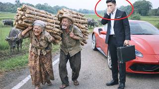 Download lagu Miliarder Ini Menangis Melihat Nenek&Kakek Miskin Memanggul Kayu!! &  Ternyata Mereka... mp3