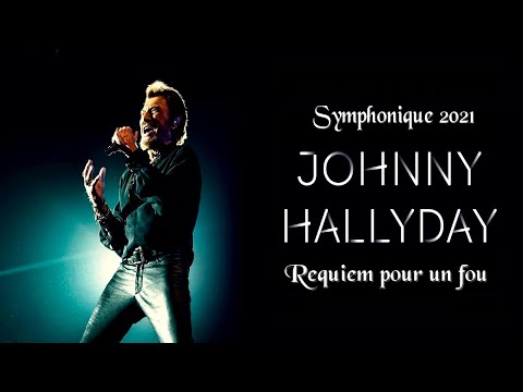 ♦Johnny Hallyday - Requiem pour un fou (Symphonique 2021) #conceptkaraoke