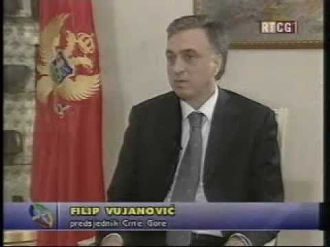 Intervju Filipa Vujanovića u emisiji RTCG "U centar" mart 2012.