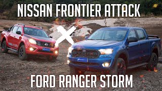 Ford Ranger Storm x Nissan Frontier Attack