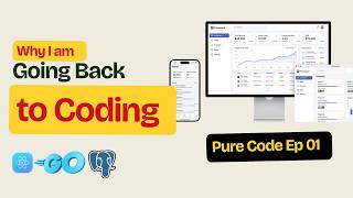 Pure Code Ep 1 : AI Killed Learning so Am going back to coding |  Grit Framework Concepts