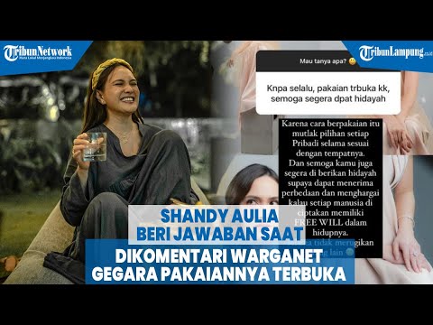 Artis Shandy Aulia Dikomentari Warganet Gegara Pakaiannya Terbuka