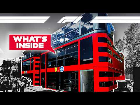 What's Inside An F1 Team Motorhome?!
