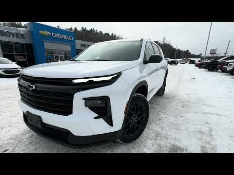 2026 Chevrolet Traverse AWD 4dr LT in White for sale at Boyer Chevrolet Buick GMC Bancroft in Bancroft, ON