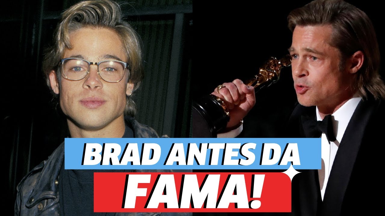 Antes da fama, Brad Pitt foi motorista, stripper e entregador de comida | Hollywood | VIX Icons