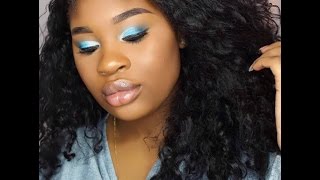 Bold Blue Smokey Eye | Blueberry Rain