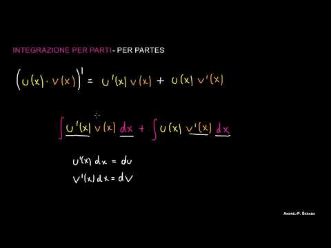 Integrazione per Parti – "per partes"