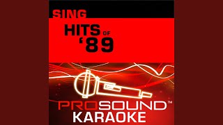 Dreamin' (Karaoke Instrumental Track) (In the Style of Vanessa Williams)