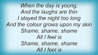 Clan Of Xymox - Shame Lyrics