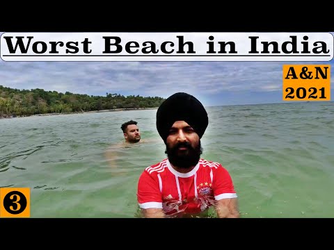 Worst Beach In India|Corbyn's Cove Beach|Andaman and Nicobar Travel 2021|Punjabi Travel vlog