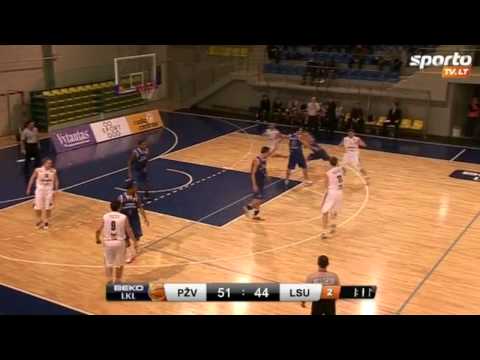 Pasvalio „Pieno žvaigždės" -- Kauno „LSU-Baltai": rungtynių reportažas