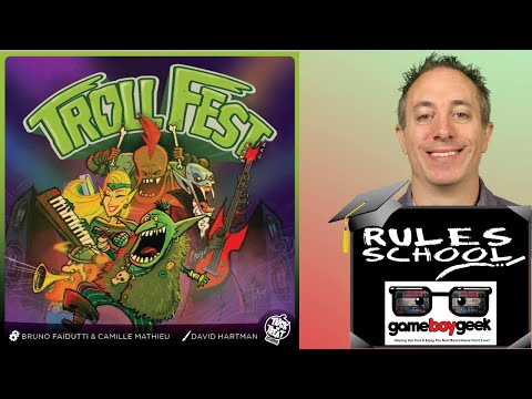 How to Play Troll Fest (Rules School) with the Game Boy Geek