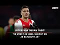 Ajax-aanvoerder zit helemaal KAPOT na ontslag Schreuder ? | Interview Dusan Tadić