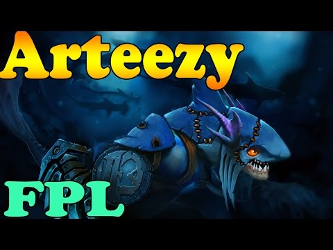 Dota 2 - Arteezy And Others Players 5500+ MMR Plays Faceit Pro League America !