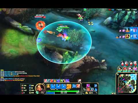 [Apr 4, 2016] PositiveEnergy(JellyBee) Jungle Nidalee Vs Volibear Highlights