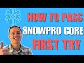 How To Pass The SnowPro Core Exam ON YOUR FIRST TRY