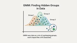 Gaussian Mixture Models (GMM): How AI Finds Hidden Groups in Data | AAI Explained in 100 sec