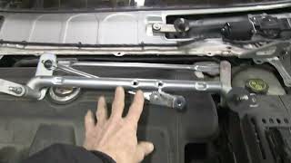 2015 Cadillac Windshield Wipers not working. How to install a new wiper linkage(transmission)
