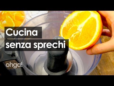 Metti l'arancia intera nel frullatore: come cucinare senza sprechi!