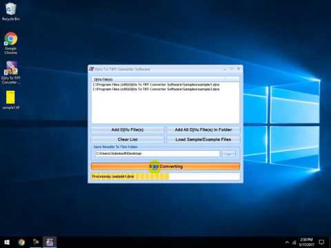 DjVu To TIFF Converter Software