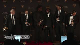 Emmy winner W. Kamau Bell and the "United Shades of America" team - 2017 Creative Arts Emmys