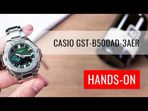 HANDS-ON: Casio G-Shock G-Steel GST-B500AD-3AER