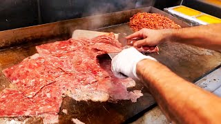 American Food - The BEST PHILLY CHEESE STEAK in Chicago! Monti's Cheesesteaks