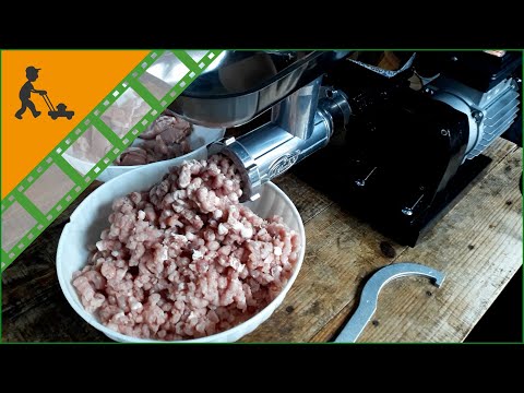 Comment faire sa viande avec le Hachoir professionnel Palumbo Pavi L12