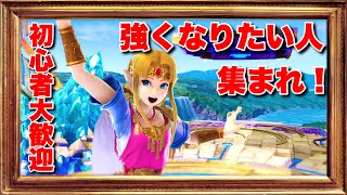 【スマブラSP視聴者参加型】初心者も大歓迎です！一緒に強くなろう！