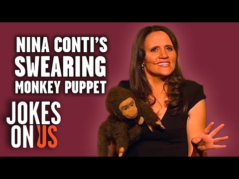 Nina Conti's Swearing Monkey Puppet | Ventriloquist Stand-Up Comedy | Jokes On Us