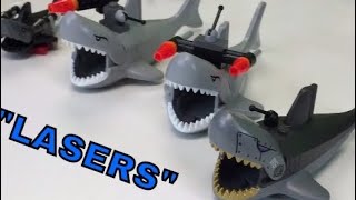 Dr. Evil Inspired LEGO &quot;Laser Beam&quot; Sharks - They Might Be Giants