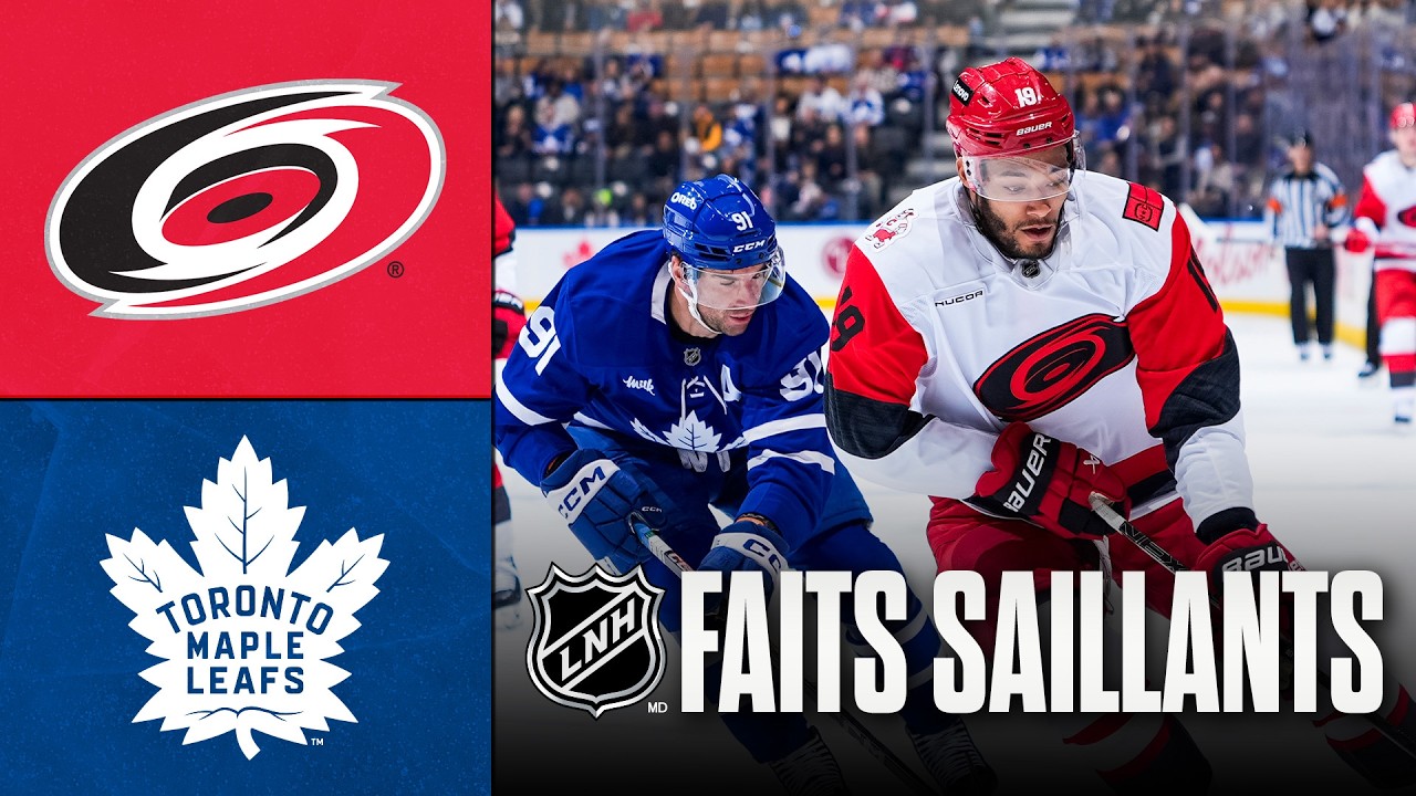 Hurricanes vs Maple Leafs 20/03/26 | Faits saillants