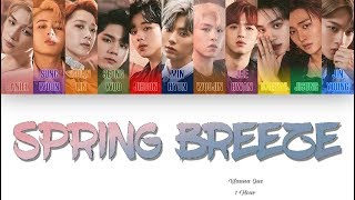 [1 시간 / 1 HOUR LOOP] Wanna One (워너원) - &#39;봄바람 (Spring Breeze)’ - Color Coded Lyrics