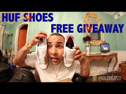 HUF SHOES FREE GIVEAWAY!!!